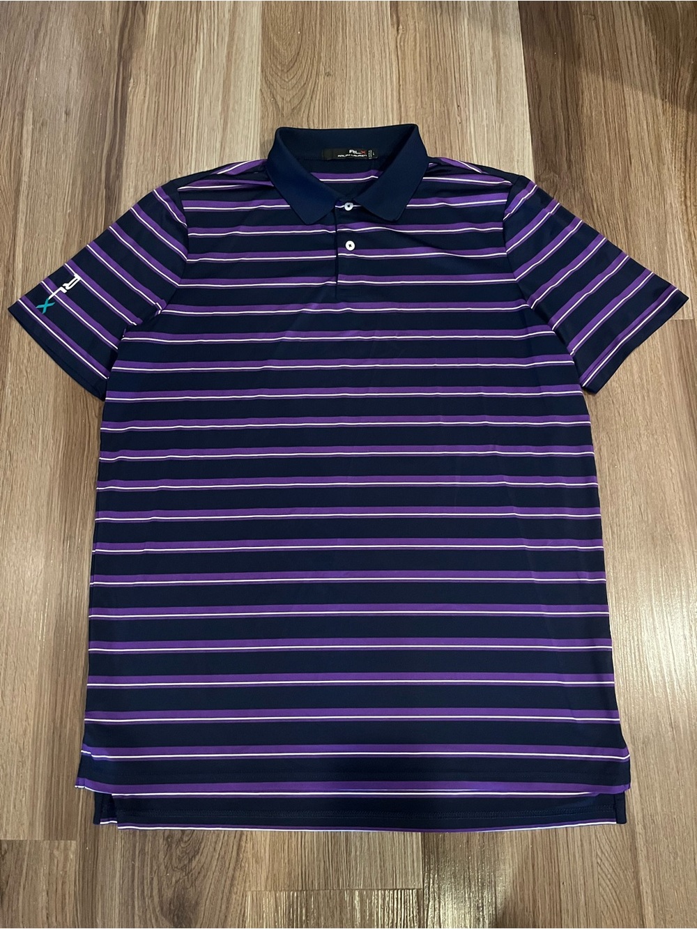 RLX Ralph Lauren Polo Golf Purple Mens Large